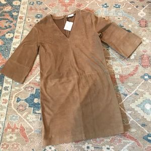 Vince Suede Tunic Dress NWT!  Size XS